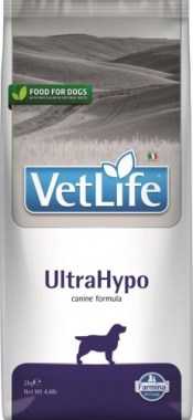 Farmina Vet Life Dog UltraHypo для собак с пищевой аллергией и атопией